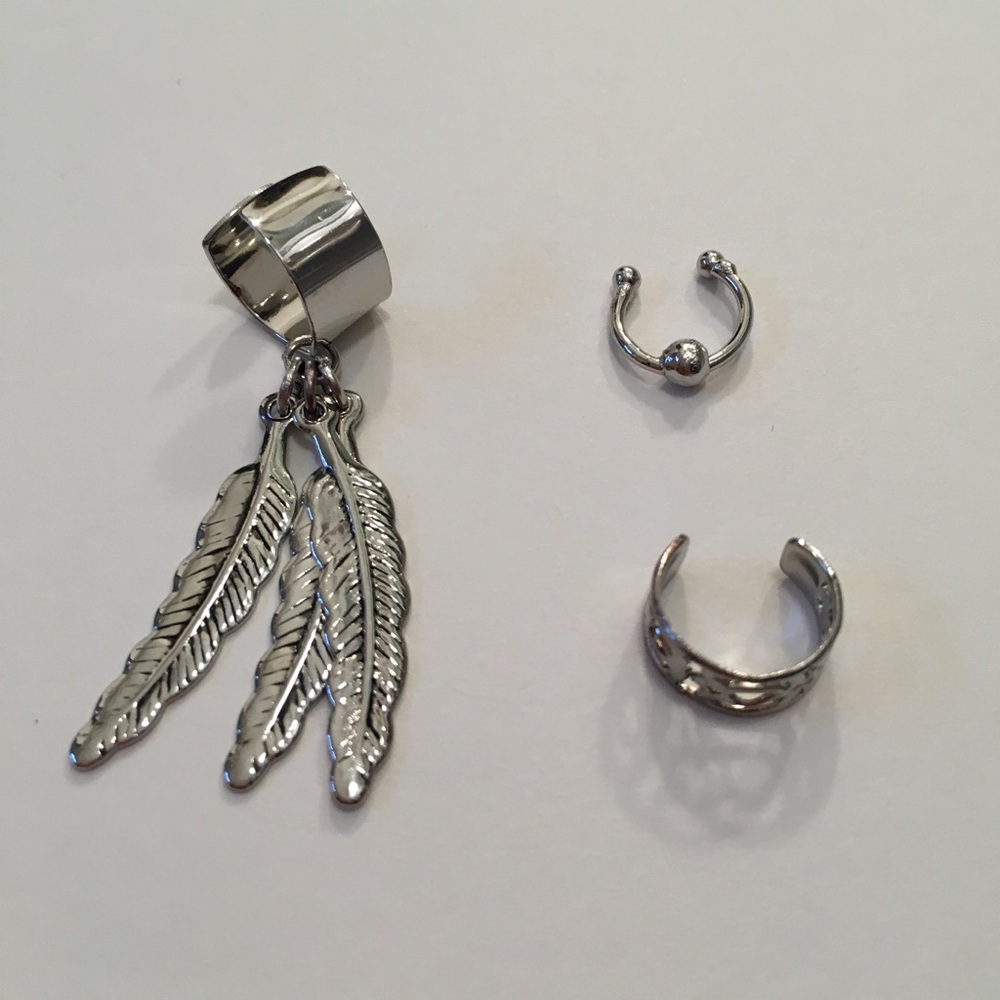 Feather Ear Cuff - Picture 3 of 3